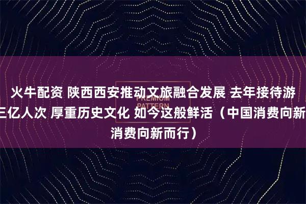 火牛配资 陕西西安推动文旅融合发展 去年接待游客超三亿人次 厚重历史文化 如今这般鲜活（中国消费向新而行）