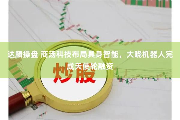 达麟操盘 商汤科技布局具身智能，大晓机器人完成天使轮融资