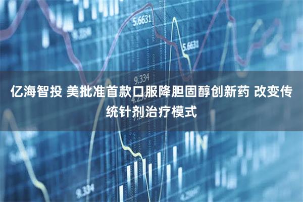 亿海智投 美批准首款口服降胆固醇创新药 改变传统针剂治疗模式